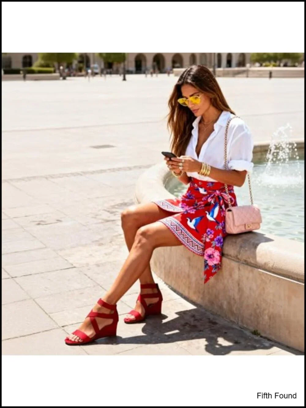 Faux Suede Ankle Strap Low Wedge Sandals with Cushioned Insole